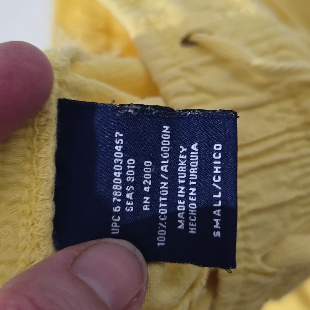 Basic Editions Yellow Shorts Size‎ Small - Picture 6 of 9
